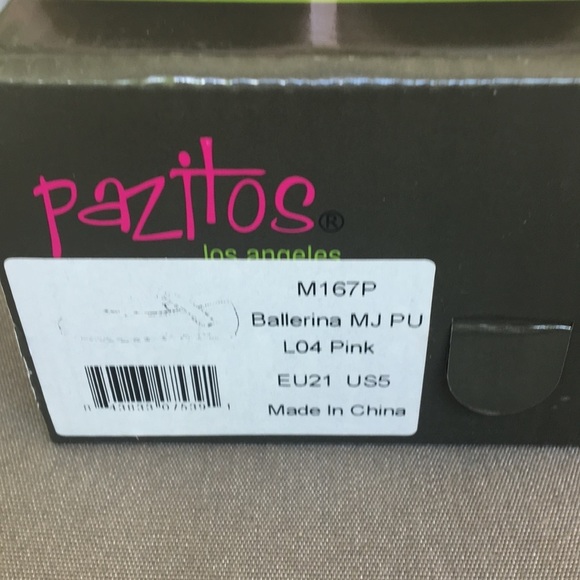 Pazitos pink ballerina size 5 euc - Picture 2 of 7